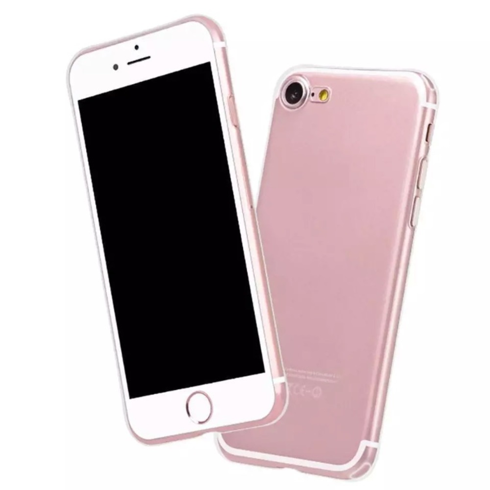 Clear Transparent Silicone Soft Case iPhone 7
